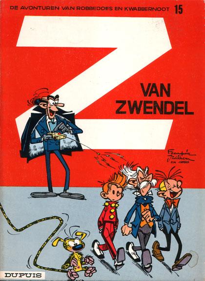 Cover:
Robbedoes en Kwabbernoot 15 Z van Zwendel
