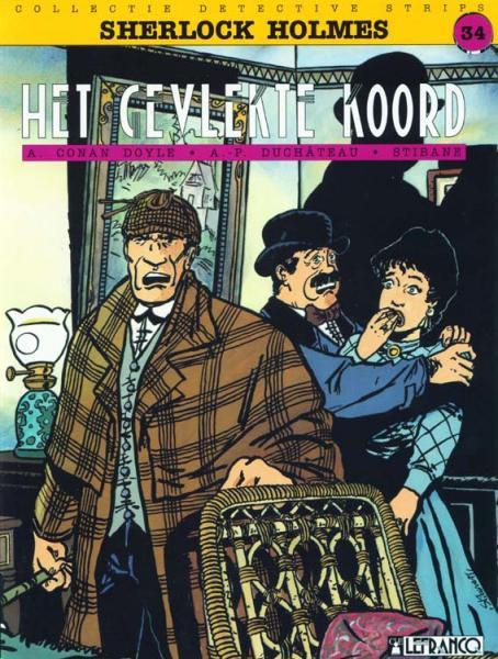 Cover:
Sherlock Holmes (Lefrancq) 5 Het gevlekte koord
