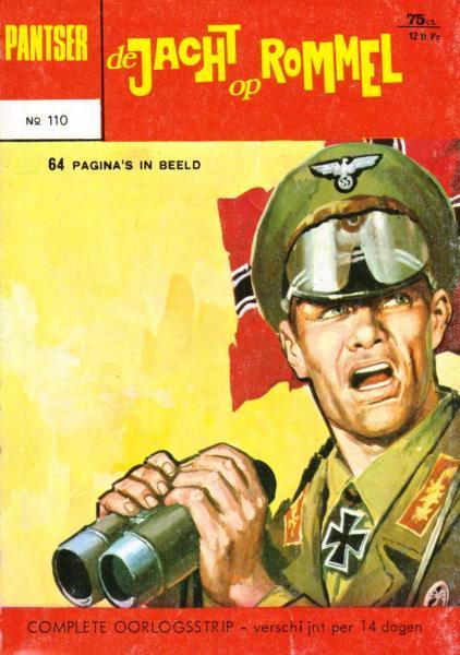 Cover:
Pantser 110 De jacht op Rommel
