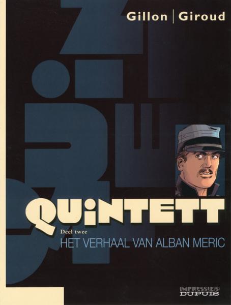 Cover:
Quintett 2 Het verhaal van Alban Meric
