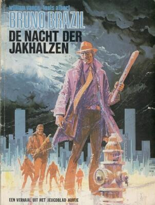 Cover:
Bruno Brazil 5 De nacht der jakhalzen
