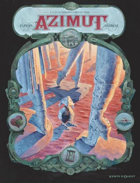Cover:
Azimut 3 Les anthropotames du nihil
