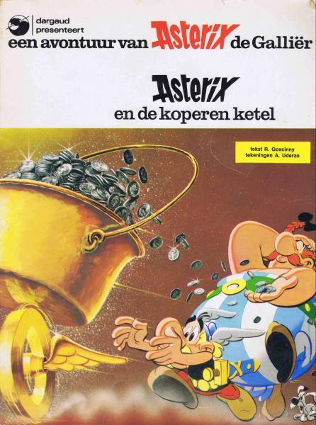 Cover:
Asterix 8 Asterix en de koperen ketel
