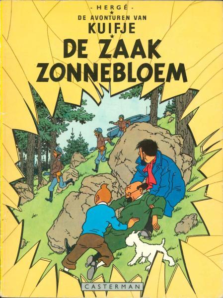 Cover:
Kuifje 17 De zaak Zonnebloem

