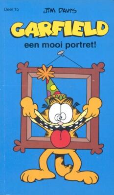 Cover:
Garfield (Gekleurd/Loeb/De Leeuw/Boemerang) A15 Een mooi portret
