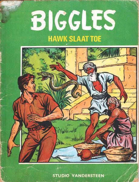 Cover:
Biggles (Studio Vandersteen) 16 Hawk slaat toe
