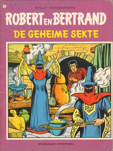 Cover:
Robert en Bertrand 33 De geheime sekte
