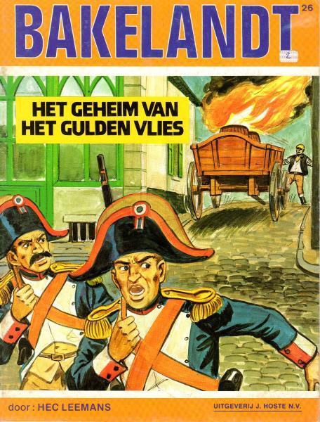 Cover:
Bakelandt 26 Het geheim van het gulden vlies
