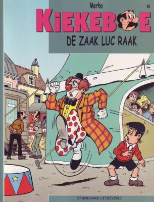 Cover:
De Kiekeboes 34 De zaak Luc Raak
