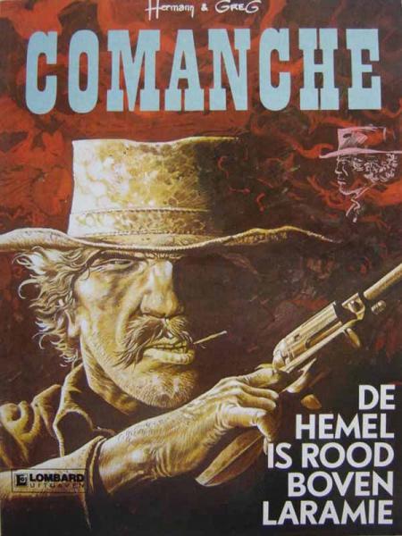 Cover:
Comanche 4 De hemel is rood boven Laramie
