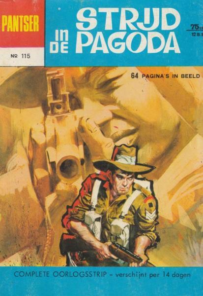 Cover:
Pantser 115 De strijd in de pagoda
