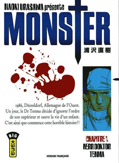 Cover:
Monster (Urasawa) 1 Herr Doktor Tenma
