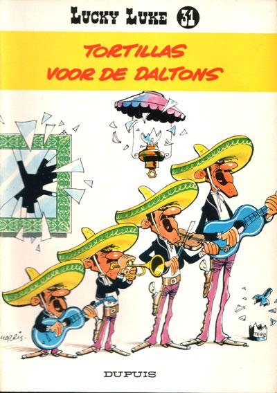Cover:
Lucky Luke (Dupuis) 31 Tortillas voor de Daltons
