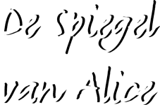 De spiegel van Alice