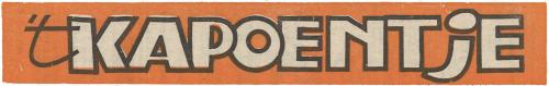 't Kapoentje - 1978
